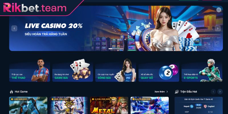 Đăng ký rikbet 1 Truy cập trang chủ đăng ký Rikbet