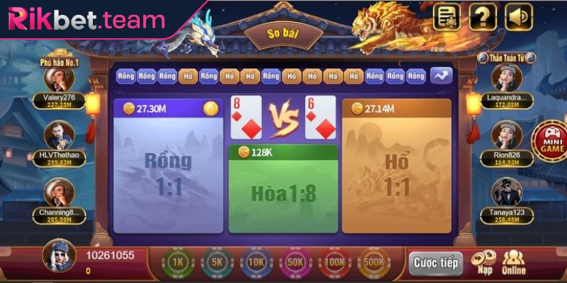 Chiến thuật chơi rồng hổ